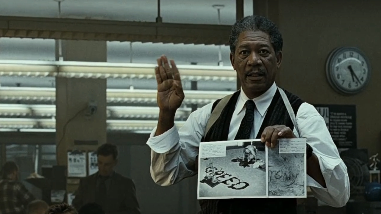 Morgan Freeman dalam Se7en