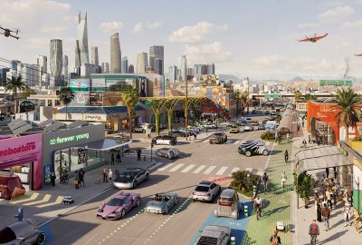 Los Angeles 2040 oleh Mercedes-Benz