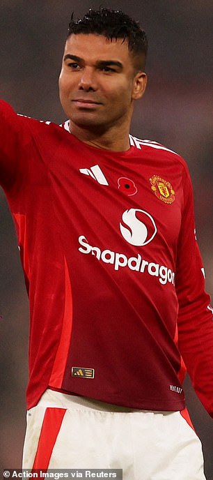 Casemiro telah menjadi salah satu bintang United yang paling banyak bermain musim ini