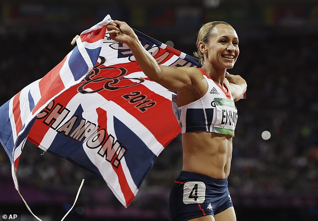 Suara Dickenson yang mengiringi emas heptatlon Jessica Ennis-Hill di London pada 2012.