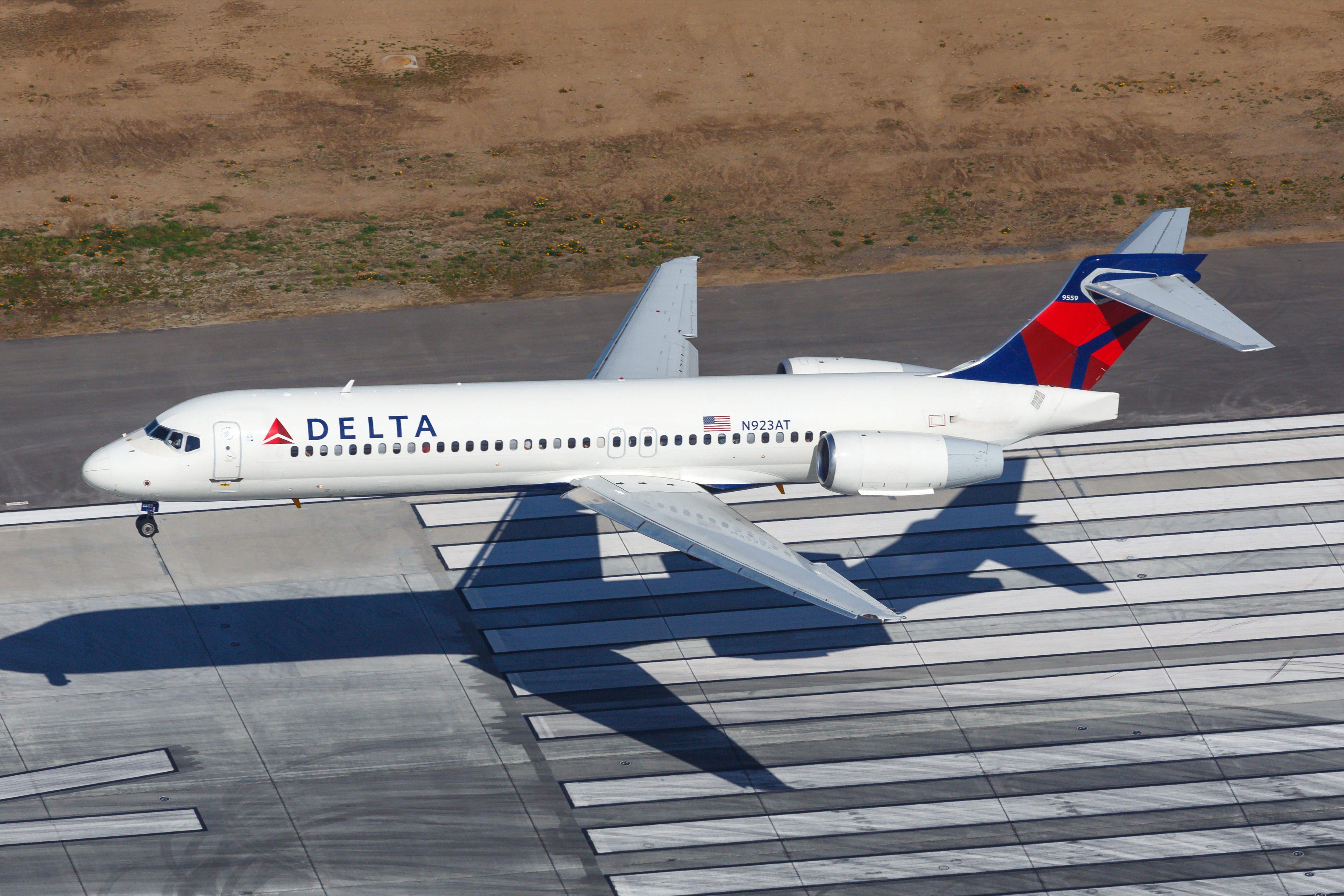 Delta Airlines Boeing 717