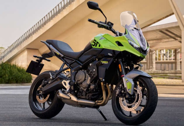 2025 Triumph Tiger Sport 660 debut, elektronik baharu