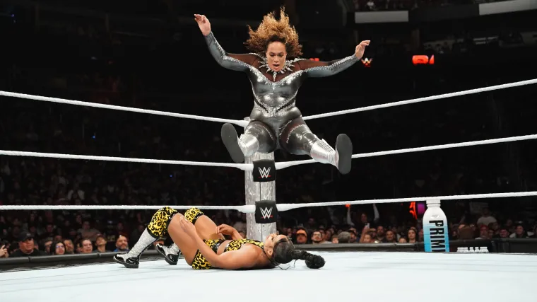 Nia Jax lwn Bianca Belair, WWE Raw, 25 November 2024