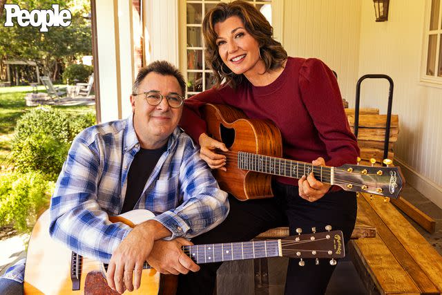 Jim Wright, Vince Gill dan Amy Grant untuk PEOPLE