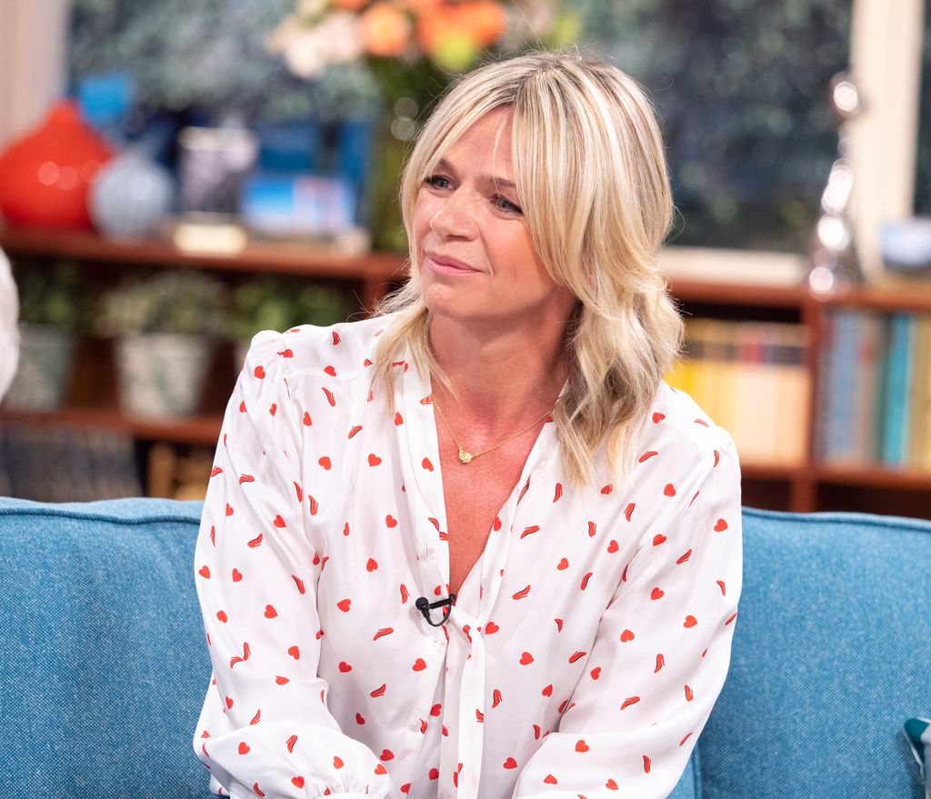 Zoe Ball pagi ini